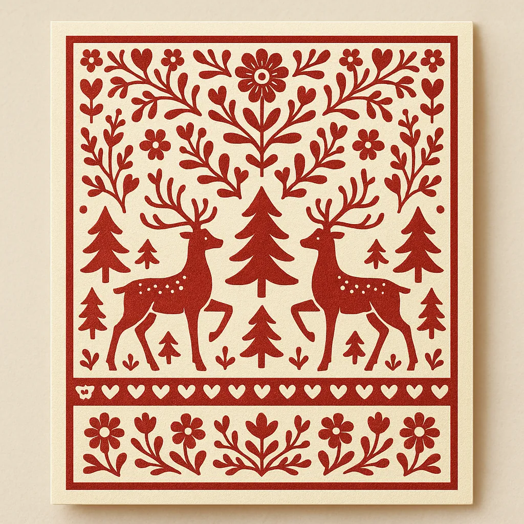 holidays card design