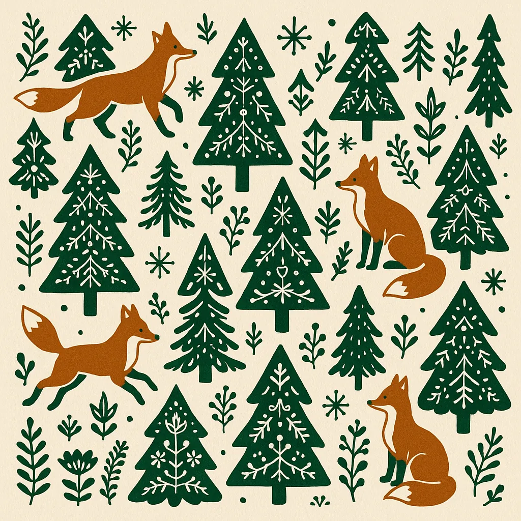 holidays card design